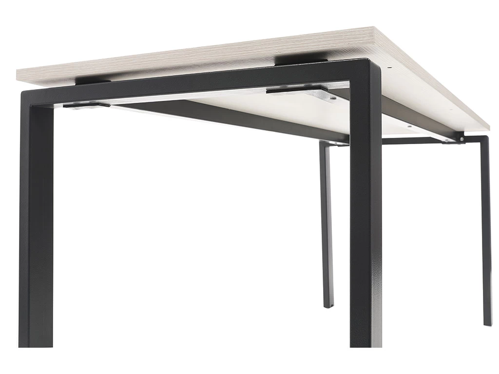 Стол офисный NT 120X70 темный орех/серый